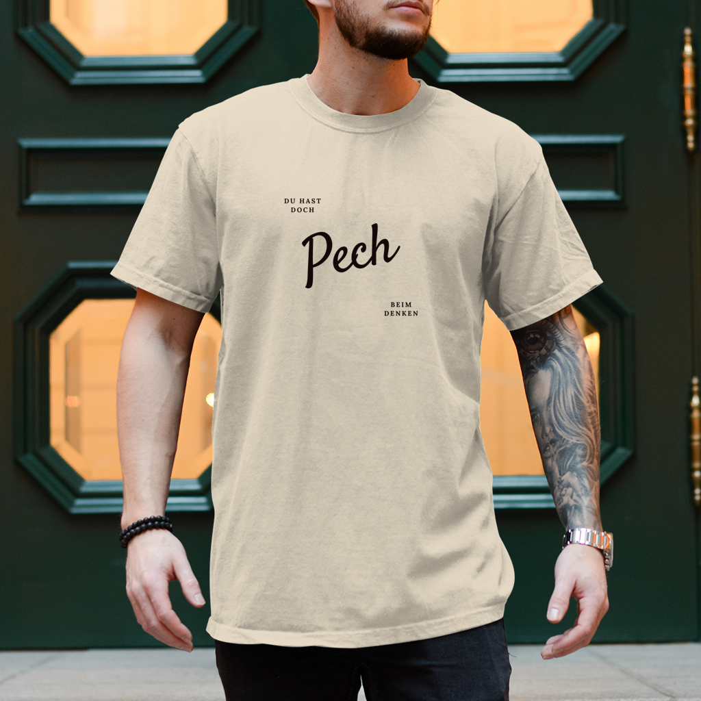 Herren T-Shirt Pech