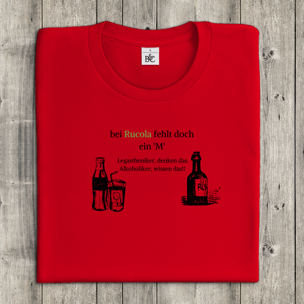 Damen T-Shirt Rucola/Rumcola