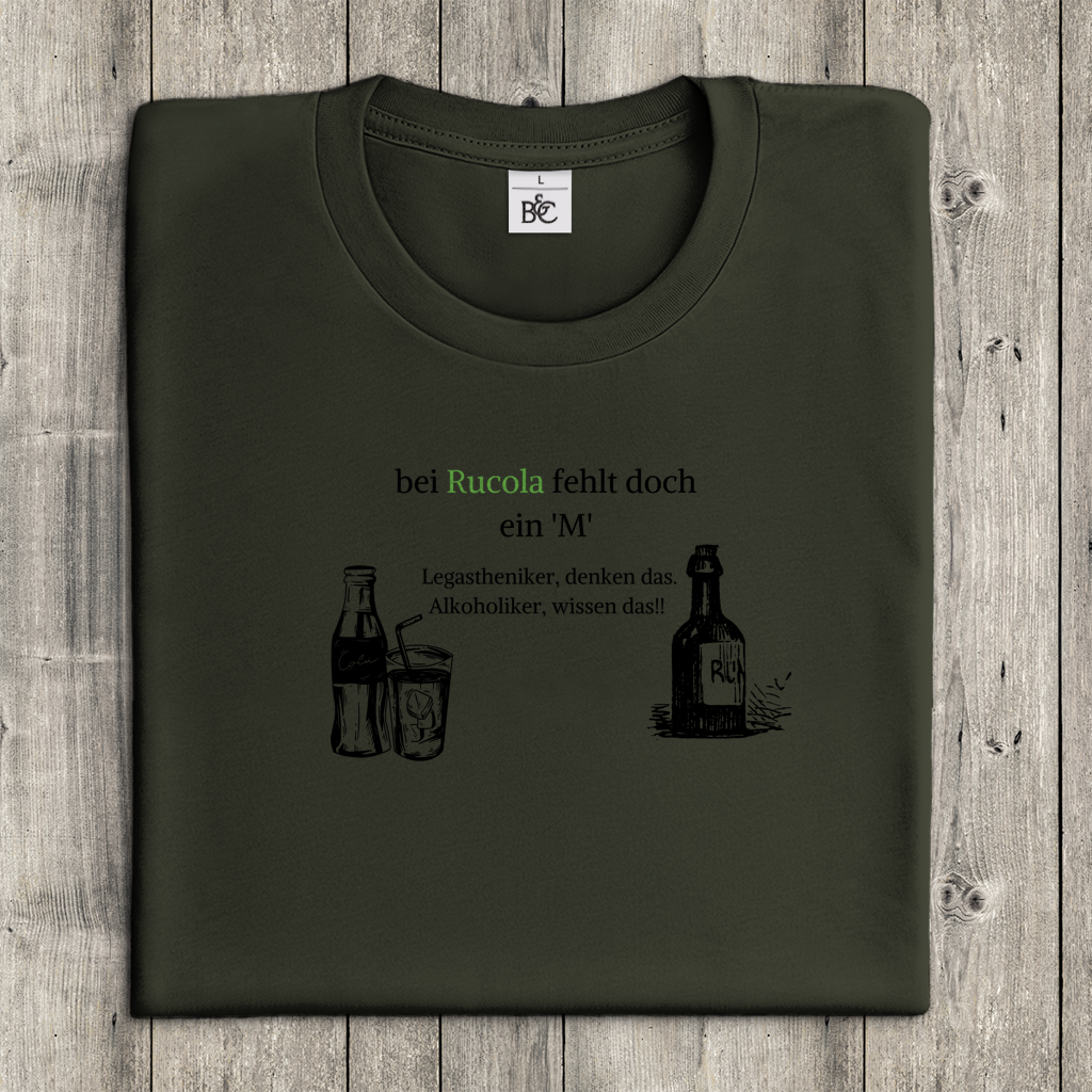 Damen T-Shirt Rucola/Rumcola