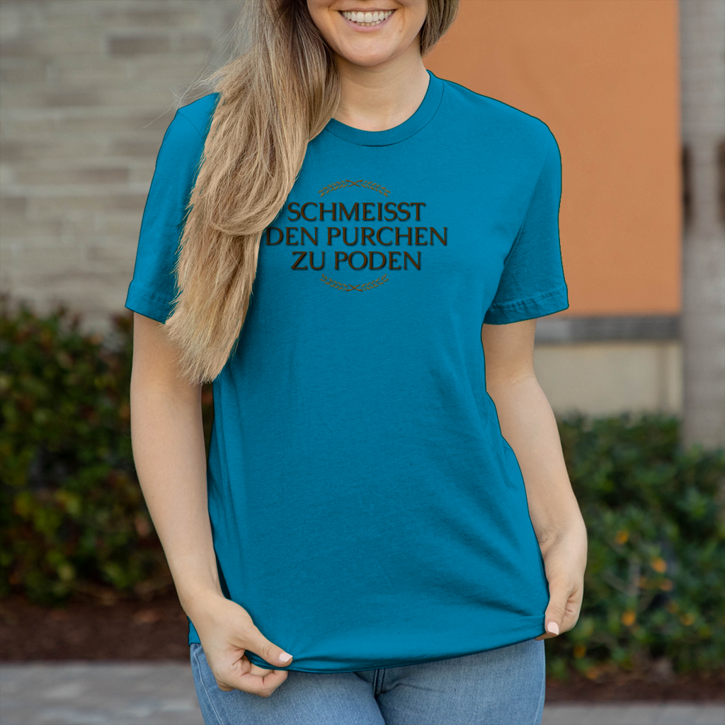 Damen T-Shirt Den Purchen