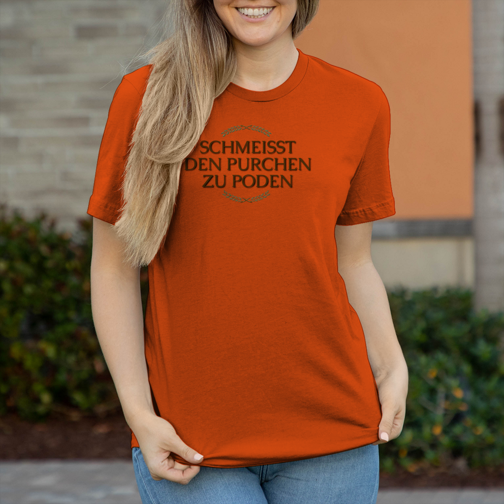 Damen T-Shirt Den Purchen