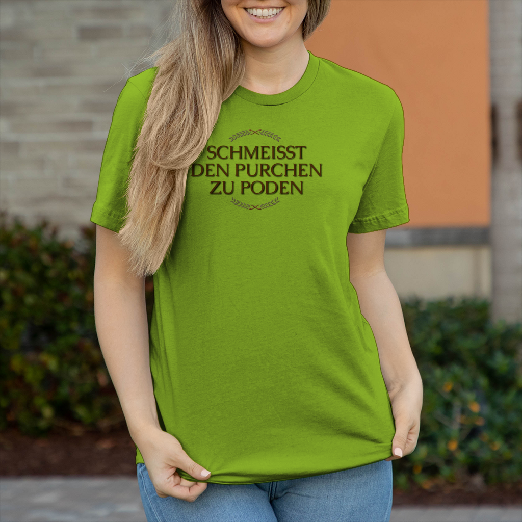 Damen T-Shirt Den Purchen