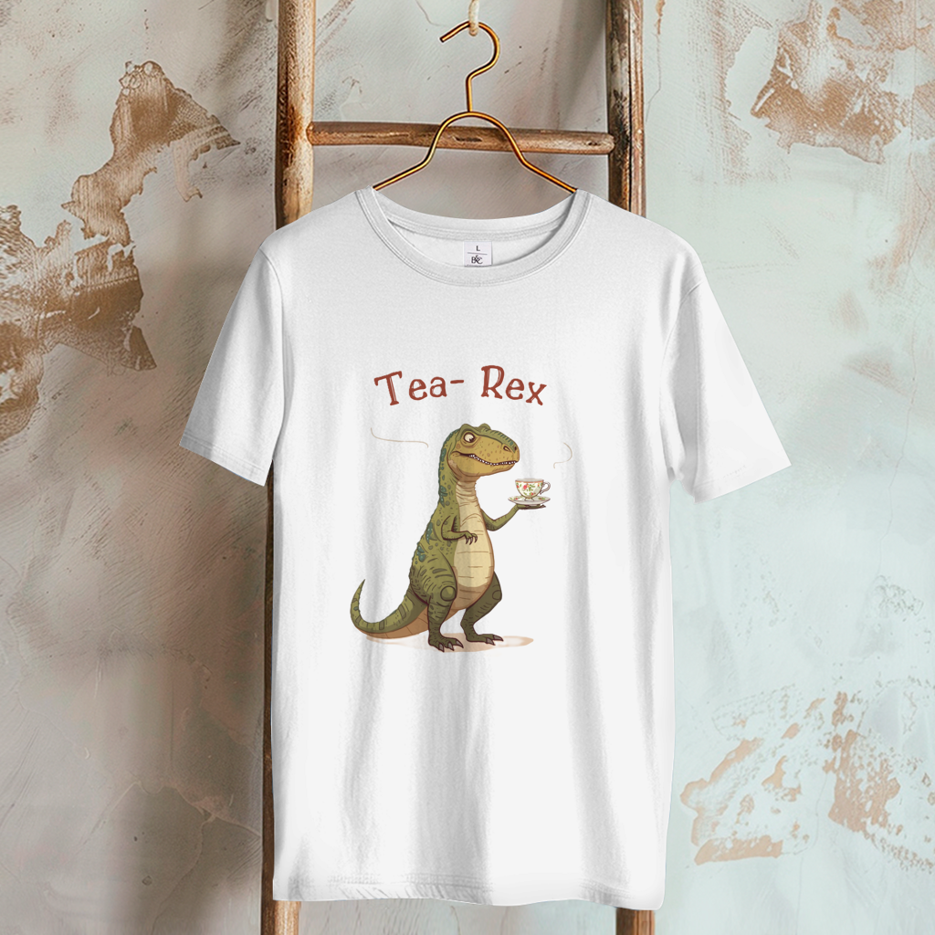 Damen T-Shirt Tea-Rex
