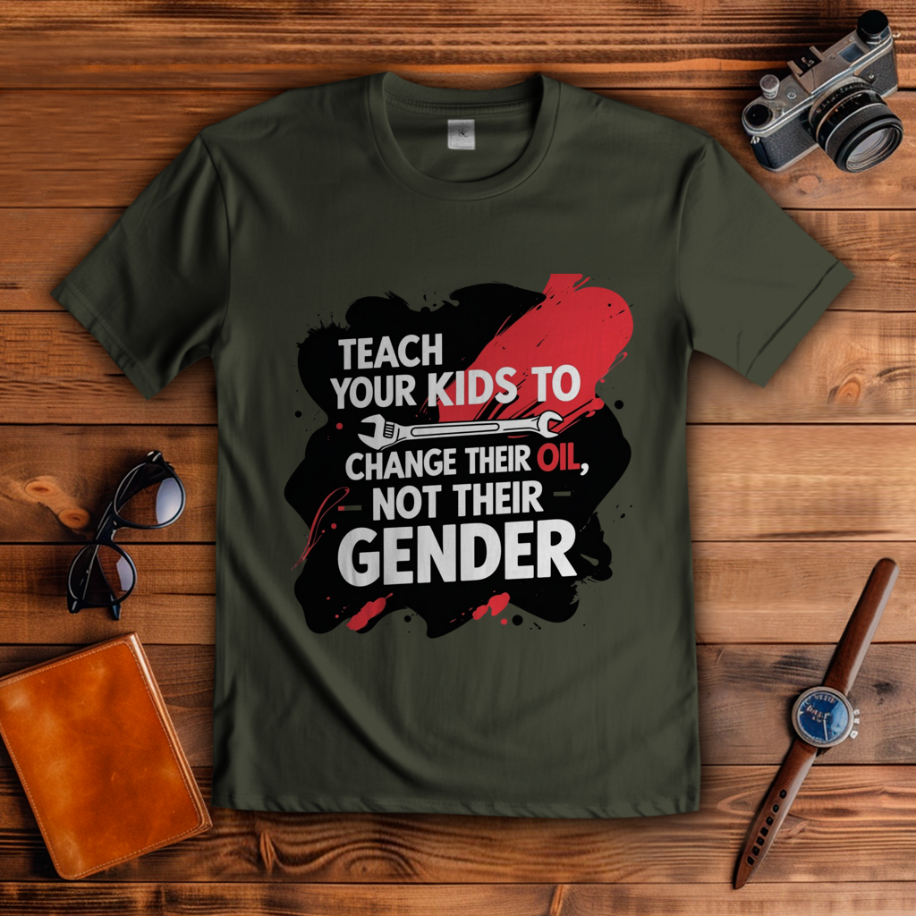 Herren T-Shirt Teach your Kids