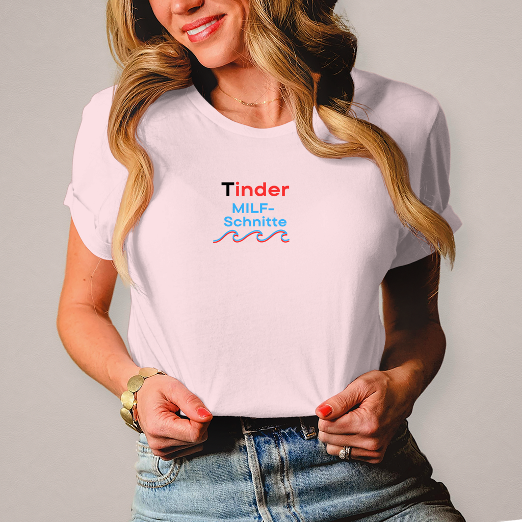 Damen T-Shirt Tinder