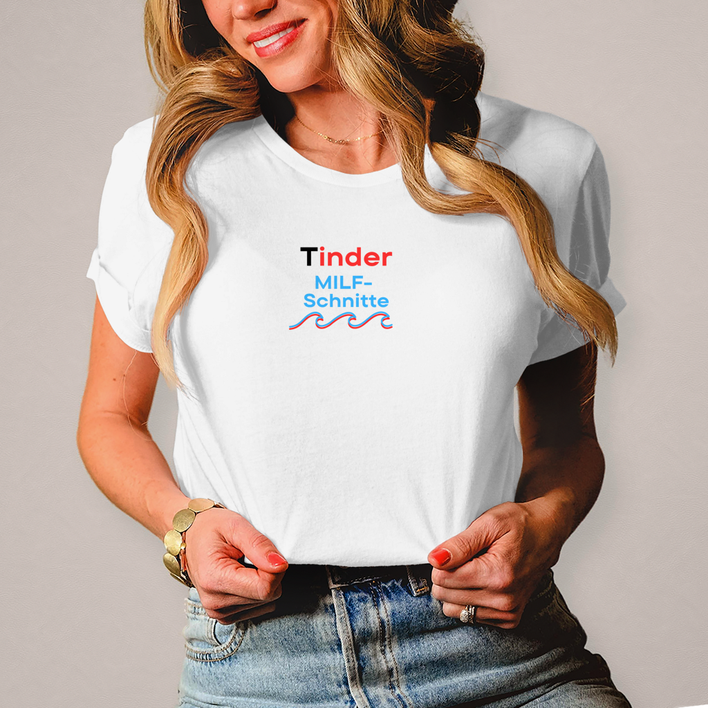 Damen T-Shirt Tinder