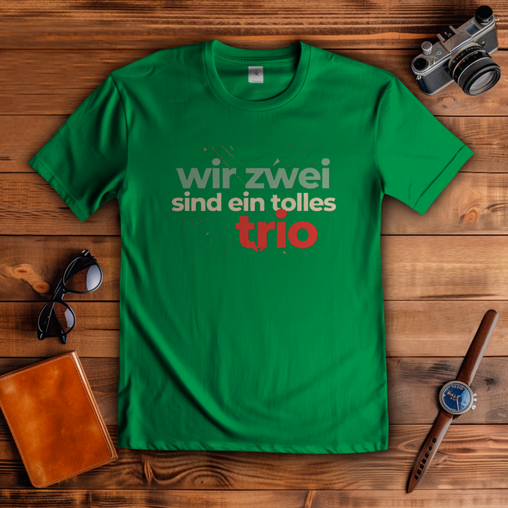 Herren T-Shirt wir zwei