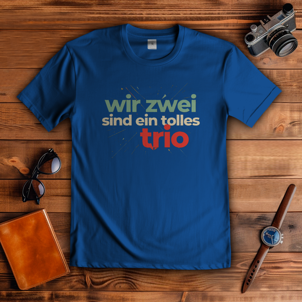 Herren T-Shirt wir zwei
