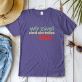 Damen T-Shirt wir zwei