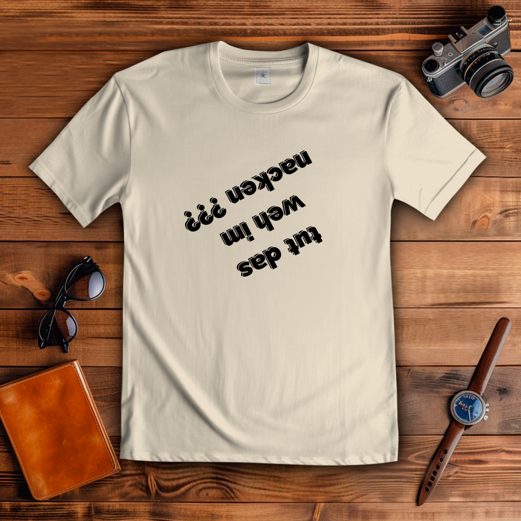 Herren T-Shirt tut das weh?