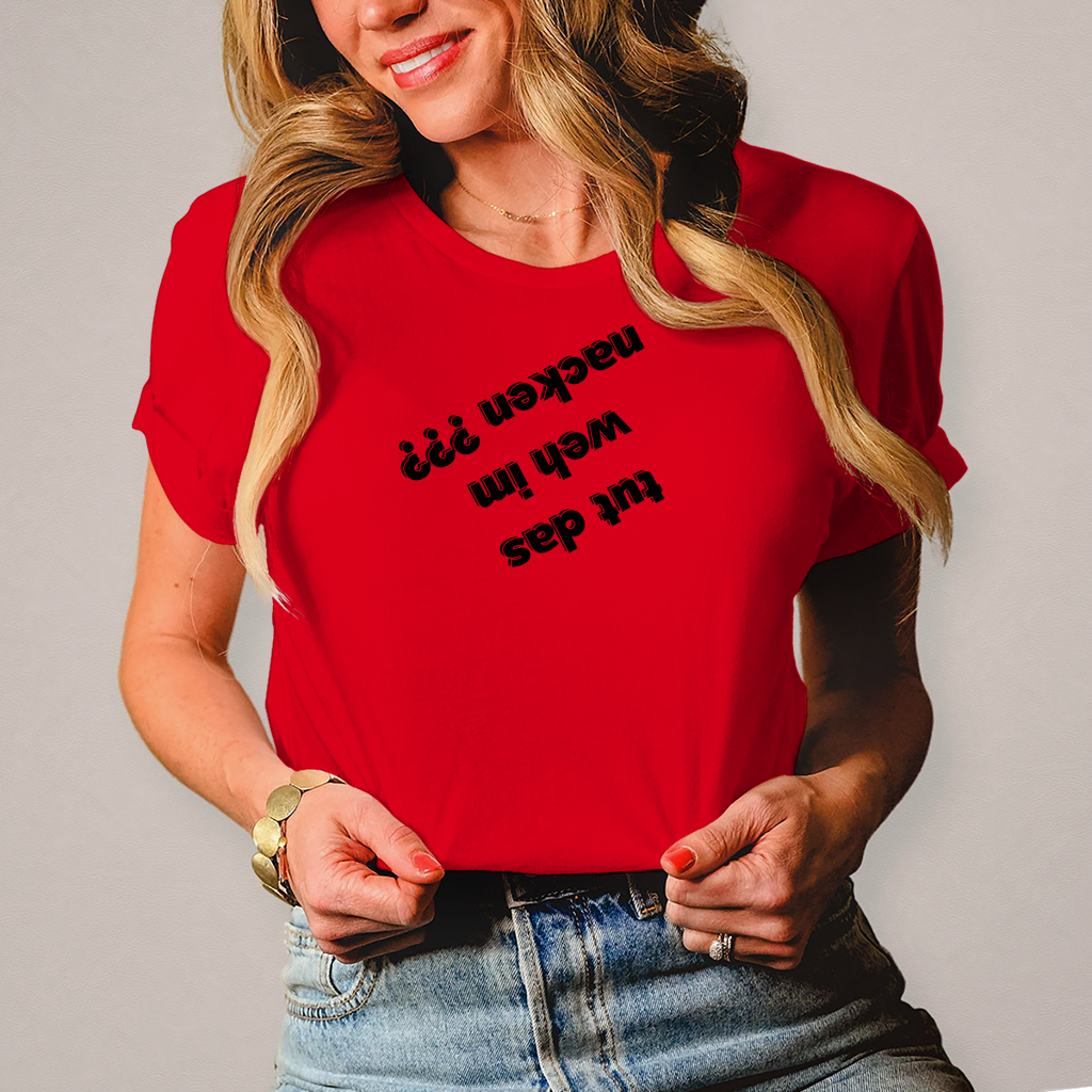 Damen T-Shirt tut das weh?