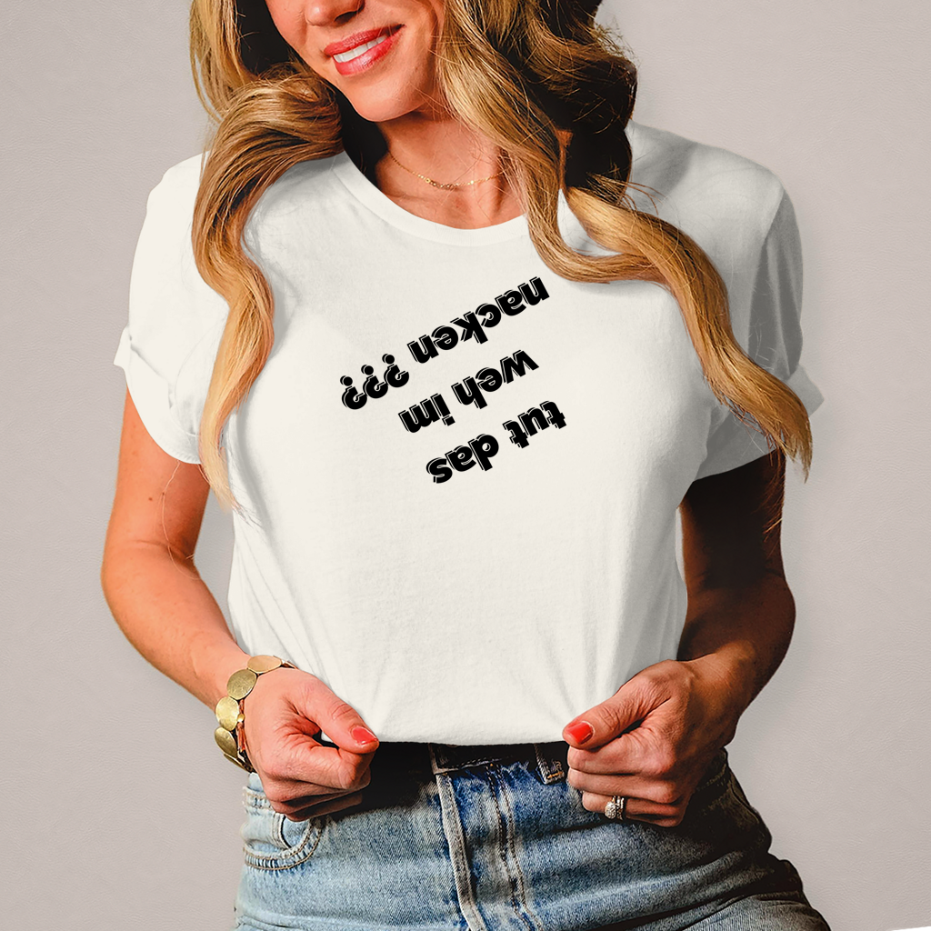 Damen T-Shirt tut das weh?