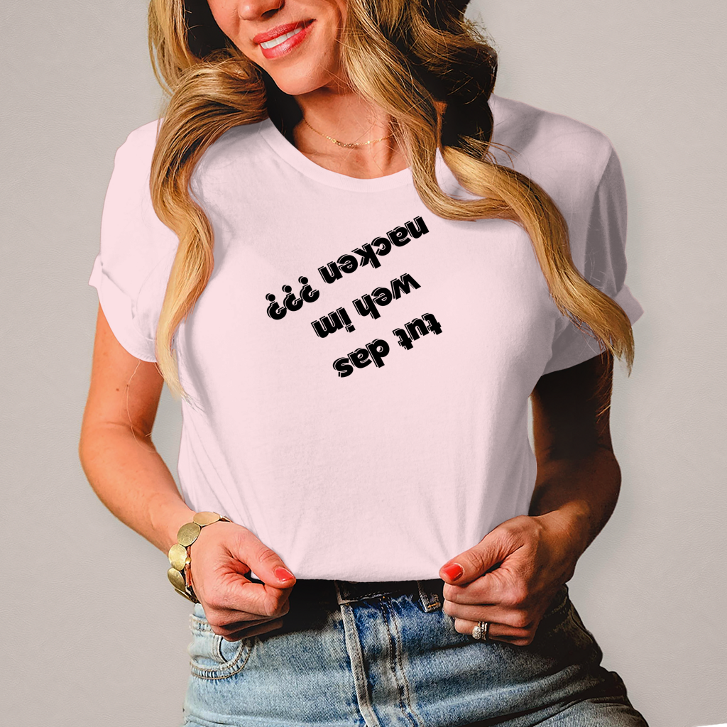 Damen T-Shirt tut das weh?