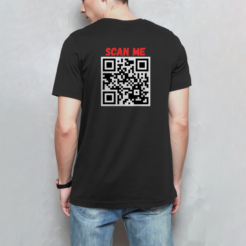 Herren T-Shirt Scan me